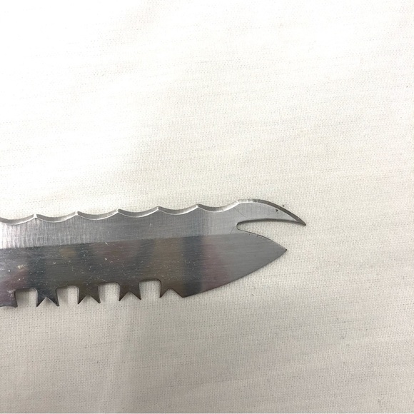 Vintage QuiKut Carve & Serve Knife Double Edged Carving Knife - Picture 4 of 11